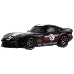 Hot Wheels: '96 Dodge Viper černé autíčko 1/64 - Mattel