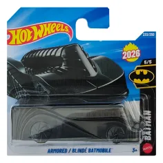Hot Wheels: Armored Batmobile černé autíčko 1/64 - Mattel
