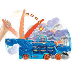 Hot Wheels City: Přestavitelný Ultimate Autotransportér T-Rex - Mattel obrázek 2