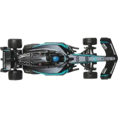 Hot Wheels F1 Autíčko 2-balení - Mercedes: Antonelli + Russell - Mattel obrázek 3