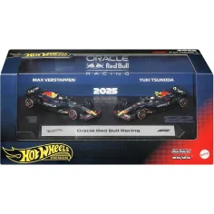 Hot Wheels F1 Malé auto 2-balení - Red Bull: Verstappen + Tsunoda - Mattel
