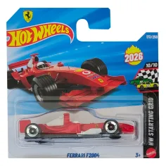 Hot Wheels: Ferrari F2004 autíčko 1/64 - Mattel