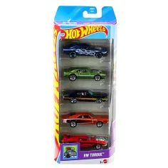 Hot Wheels HW Torque 5 ks malých autíček set 1/64 – Mattel
