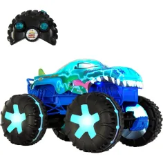 Hot Wheels Monster Trucks: Dálkově ovládaný interaktivní Mega Wrex monster auto - Mattel obrázek 2