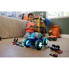 Hot Wheels Monster Trucks: Dálkově ovládaný interaktivní Mega Wrex monster auto - Mattel obrázek 3
