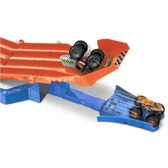 Hot Wheels Monster Trucks: Honba dráha se 2 malými autíčky - Mattel obrázek 3