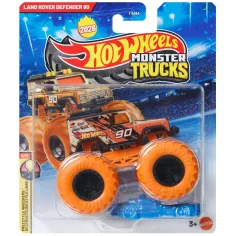 Hot Wheels Monster Trucks: Land Rover Defender autíčko 1/64 – Mattel
