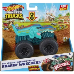 Hot Wheels Monster Trucks: Mega Wrex monster auto se světelnými a zvukovými efekty 1/43 - Mattel