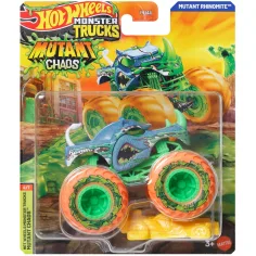 Hot Wheels Monster Trucks: Mutant Chaos Rhinomite monster auto 1/64 - Mattel