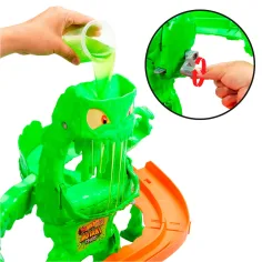 Hot Wheels Monster Trucks Slizký monster Chaos dráha - Mattel obrázek 3