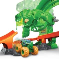 Hot Wheels Monster Trucks Slizký monster Chaos dráha - Mattel obrázek 5