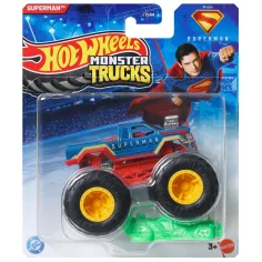 Hot Wheels Monster Trucks: Superman monster auto 1/64 – Mattel