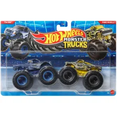 Hot Wheels Monster Trucks: The 909 vs Pure Muscle autíčko 2ks balení 1/64 - Mattel