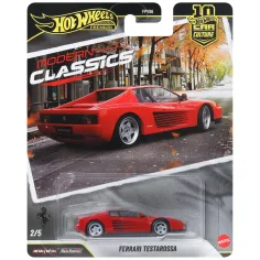 Hot Wheels Premium: Cool-túra Ferrari Testarossa autíčko 1/64 - Mattel