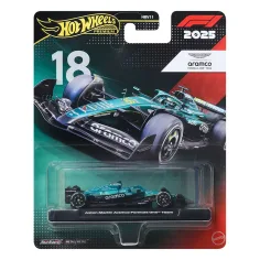 Hot Wheels Premium: Lance Stroll Aston Martin #18 Formula 1 autíčko 1/64 - Mattel