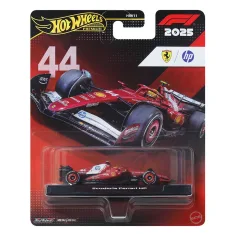 Hot Wheels Premium: Lewis Hamilton Ferrari #44 Formula 1 autíčko 1/64 - Mattel