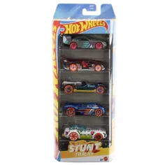 Hot Wheels: Sada 5 malých autíček na triky - Mattel