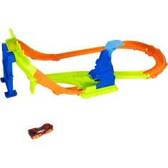 Hot Wheels: Šampionát dráhové sady - Okruhový závod s odrazovým můstkem - Mattel obrázek 3