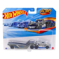 Hot Wheels: Semi Twin Mill šedý nákladní automobil 1/64 – Mattel
