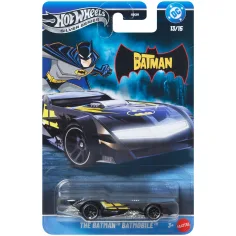 Hot Wheels Stříbrná série: Batmobil Batmana 1/64 - Mattel