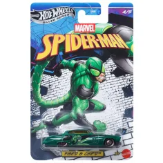 Hot Wheels Silver Series: Marvel Spider-Man Fish’d & Chip’d autíčko 1/64 - Mattel