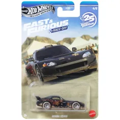Hot Wheels Silver Series: Rychle a zběsile Honda S2000 autíčko 1/64 - Mattel