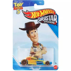 Hot Wheels: Superstar Speeders Toy Story 5 Woody autíčko 1/64 - Mattel