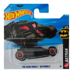 Hot Wheels: The Dark Knight Batmobile černé autíčko 1/64 - Mattel
