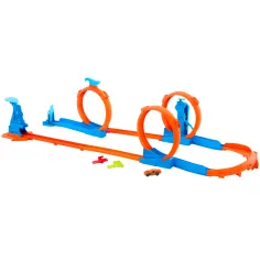 Hot Wheels: Trojitá smyčka dráha tvůrce set - Mattel obrázek 2