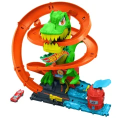 Hot Wheels: T-Rex Útok dráha - Mattel obrázek 2