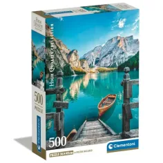 HQC Braies jezero 500ks puzzle - Clementoni