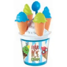 Hracím set s kbelíkem na zmrzlinu - Mondo Toys