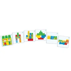 Hraj a uč se!: Sleduj a postav! Stavební hra s vývojovými kartami - D-Toys obrázek 2