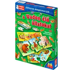 Hrajeme a poznávání divokých zvířat společenská hra