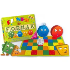 Hry na rozvoj dovedností s barvami a tvary - D-Toys