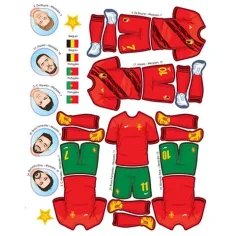 Hvězdy fotbalu samolepkový sešit obrázek 4