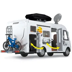 Hymer Camping Van obytný vůz s doplňky 30cm - Dickie Toys