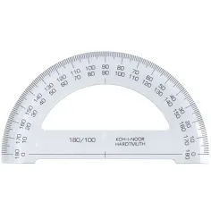 ICO: Koh-I-Noor průhledný úhloměr 180/100