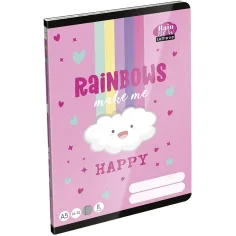 ICO: Lizzysuli Lollipop Rainbow 2. třída linkovaný sešit A/5 16-32