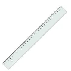 ICO: pravítko průhledné 30cm