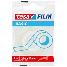Ico: Tesa Basic průhledná lepící páska 33 m x 19 mm
