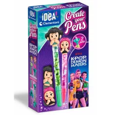 Idea Art Mini: K-Pop Demon Hunters sada na výrobu per Zoey a Mira - Clementoni