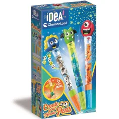 Idea! Sada na výrobu monsterových per - Clementoni
