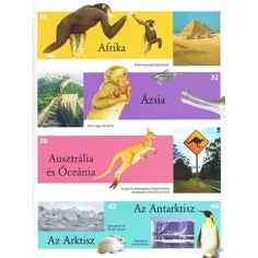 Ilustrovaný atlas pro děti - Zvířata ve světě naučná kniha obrázek 3
