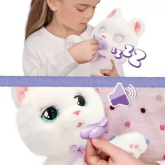 Interaktivní plyšová figurka Baby Paws – Bílá kočka obrázek 3