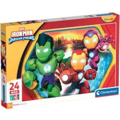 Iron Man a jeho super tým 24ks maxi puzzle - Clementoni