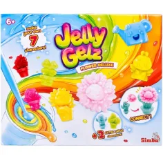 Jelly Gelz Flower Deluxe květinová želéfigura tvořivá sada - Simba Toys