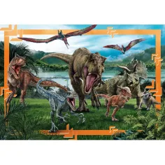 Jurassic World a říše dinosaurů 104dílná maxi supercolor puzzle - Clementoni obrázek 2