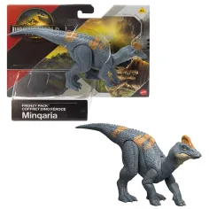 Jurassic World: Znovuzrození Frenzy pack Minqaria dinosaurus figura - Mattel