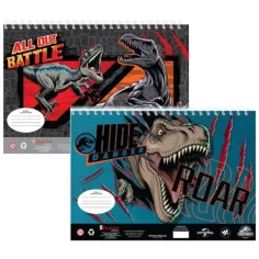 Jurassic World: Sešit s nálepkami a šablonou